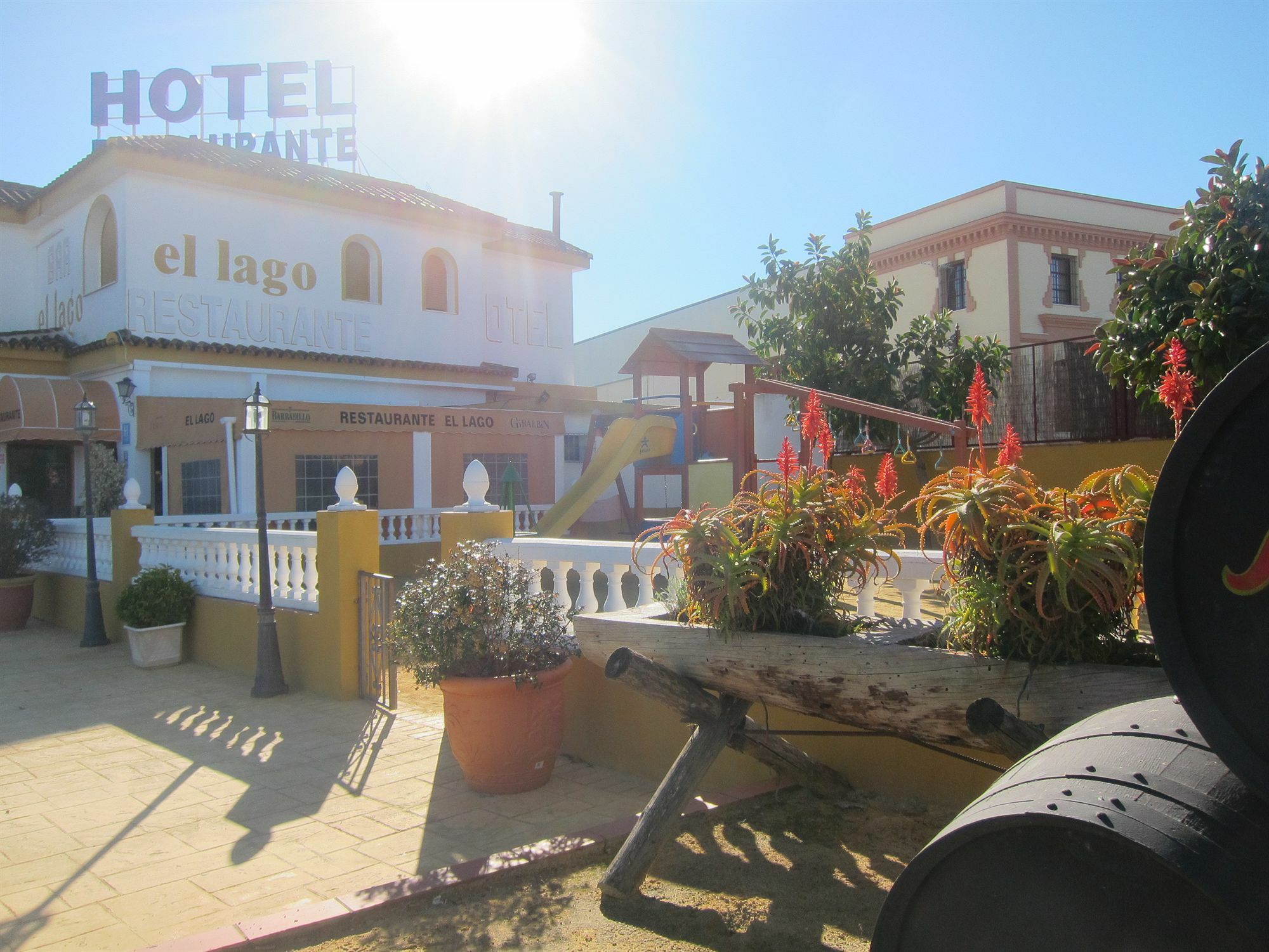 Hotel Restaurante El Lago Arcos de la Frontera Kültér fotó